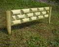 Brick edging, brown 75 x 225 x 1050 mm - Brick edging, brown 75 x 225 x 1050 mm