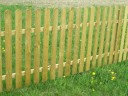Picket fence with rounded ends 18 x 95 x 1400 mm - Picket fence with rounded ends 18 x 95 x 1400 mm