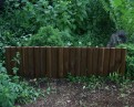Log panel, brown 50 x 225 x 1050 mm