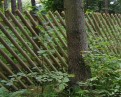 Diagonal fence H=1,2 m