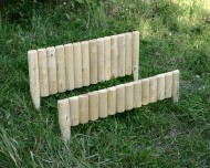 Log panel, green 75 x 300 x 1050 mm