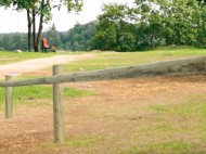 Road barrier 120 x 1200 mm