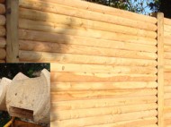 H-fence post 60 x 2000 mm
