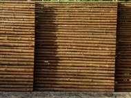 Rustic fence rail 40-70 x 2200 mm