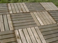 Wooden Tiles 800 x 800 mm