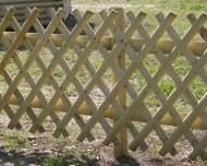 Expanded fence H=1,2 m