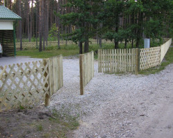 Postes de cerca 140 x 2500 mm