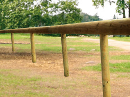 Barrier for parking lot 140 x 3000 mm